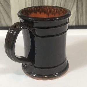 Handmade Studio Pottery Mug Signed Fluharty